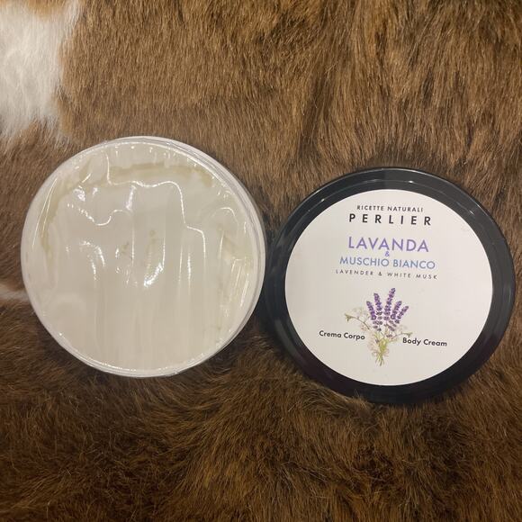Perlier Lavender and White Musk Body Cream 6.7 fl oz‎ - Picture 3 of 3
